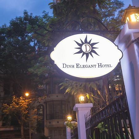 Dinh Elegant Hanoi Hotel Exterior foto